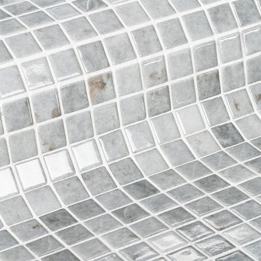 312x495mm Ezarri Pool Mosaic - Gemma Gibeon 25mm Gloss