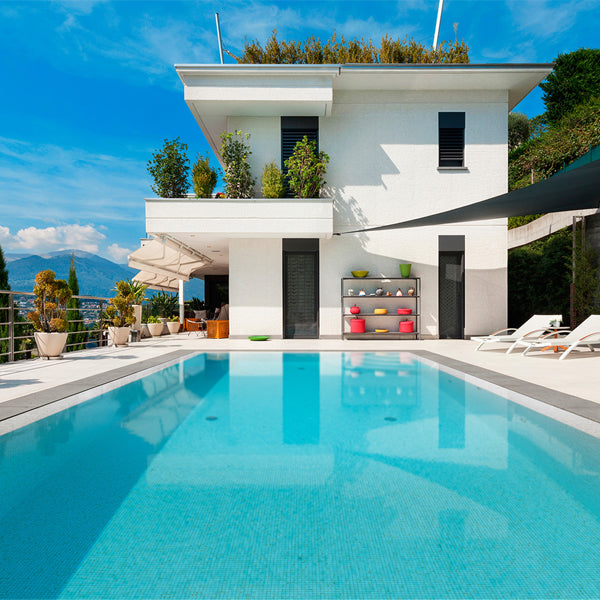 312x495mm Ezarri Pool Mosaic - Gemma Quartz 25mm Gloss