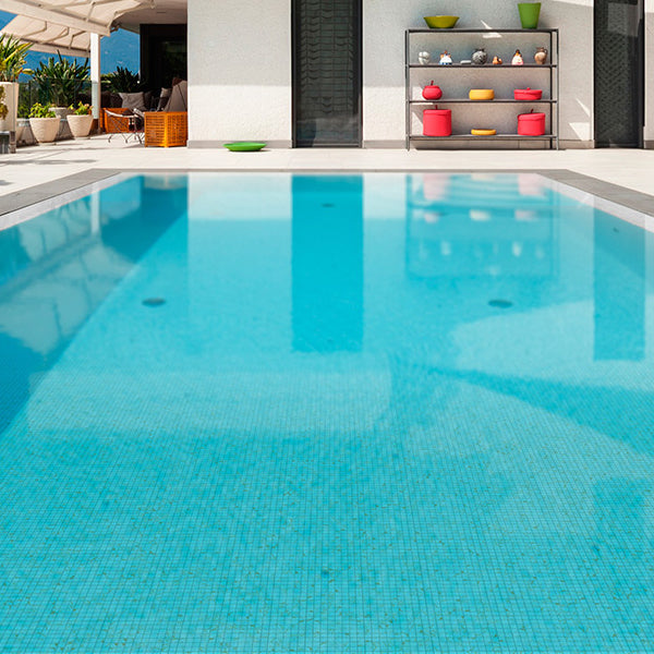 312x495mm Ezarri Pool Mosaic - Gemma Quartz 25mm Gloss