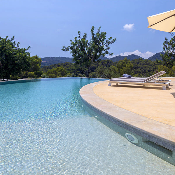 312x495mm Ezarri Pool Mosaic - Zen Stone Ash 25mm Safe (Anti-Slip)