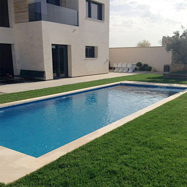 312x495mm Ezarri Pool Mosaic - Zen Stone BlueStone 25mm Safe (Anti-Slip)