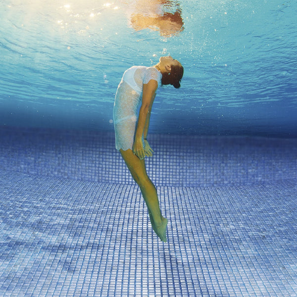 312x495mm Ezarri Pool Mosaic - Zen Stone BlueStone 25mm Safe (Anti-Slip)