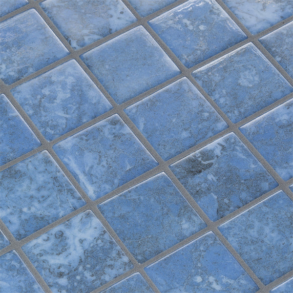 365x365mm Ezarri Pool Mosaic - Zen Stone Bluestone 50mm Matt