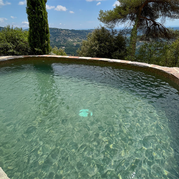 312x495mm Ezarri Pool Mosaic - Zen Stone Wood Palisandro 25mm Matt