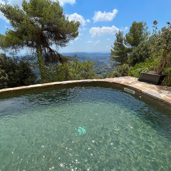 312x495mm Ezarri Pool Mosaic - Zen Stone Wood Palisandro 25mm Matt