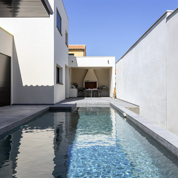 312x495mm Ezarri Pool Mosaic - Zen Stone Phyllite 25mm Safe (Anti-Slip)