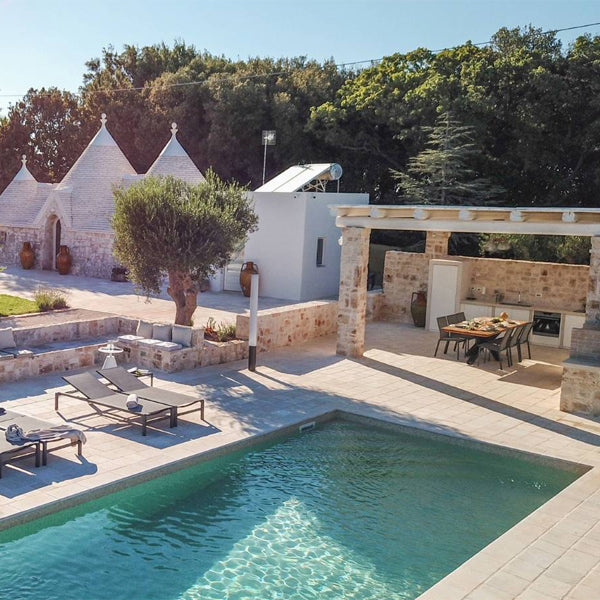 312x495mm Ezarri Pool Mosaic - Zen Stone Sandstone 25mm Safe (Anti-Slip)