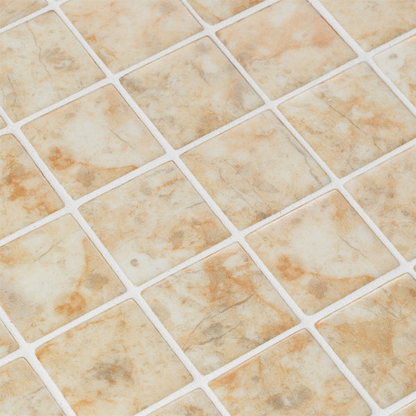 365x365mm Ezarri Pool Mosaic - Zen Stone Sandstone 50mm Matt