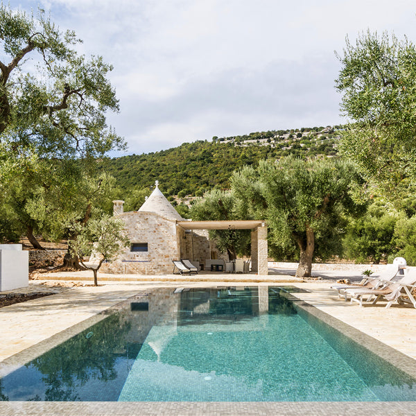 312x495mm Ezarri Pool Mosaic - Zen Stone Sarsen 25mm Safe (Anti-Slip)