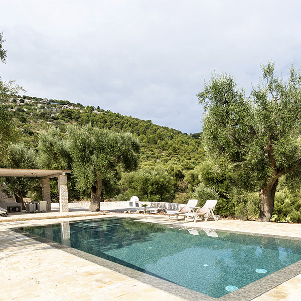 312x495mm Ezarri Pool Mosaic - Zen Stone Sarsen 25mm Safe (Anti-Slip)