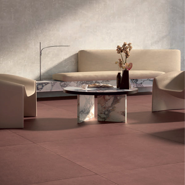 600x600mm Ariostea (Iris FMG) - Balance Marsala Red Natural