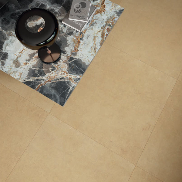 600x600mm Ariostea (Iris FMG) - Balance Mustard Natural
