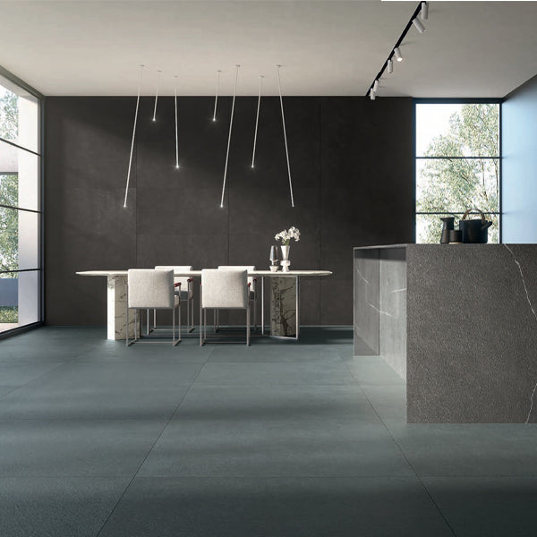 600x600mm Ariostea (Iris FMG) - Balance Steel Blue Natural