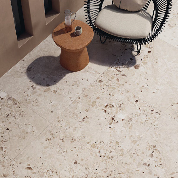604x604mm Ceramica Fioranese - I Cocci Siciliani Bianco