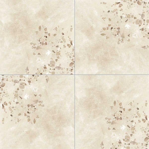 604x604mm Ceramica Fioranese - I Cocci Siciliani Bianco