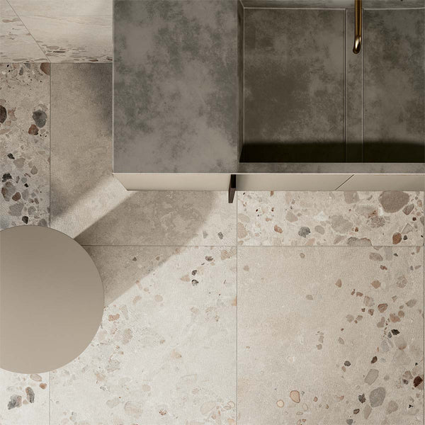 604x1208mm Ceramica Fioranese - I Cocci Siciliani Grigio