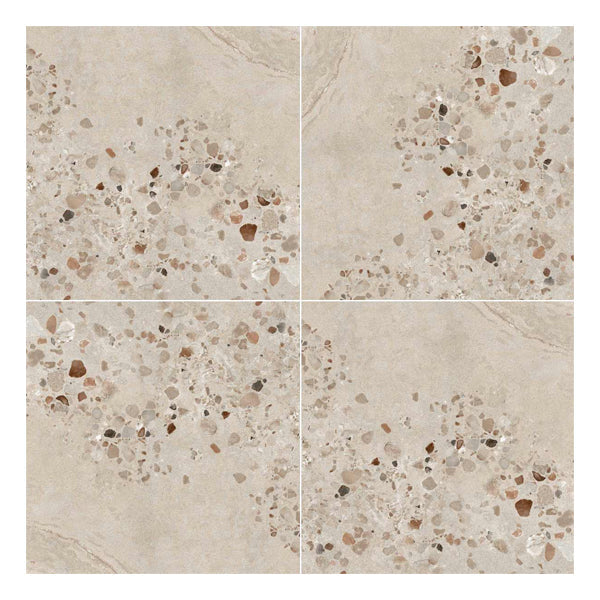 900x900mm Ceramica Fioranese - I Cocci Siciliani Grigio