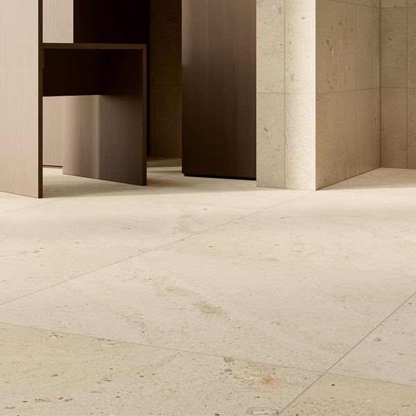 604x604mm Ceramica Fioranese - I Ciottoli Sabbia Beige