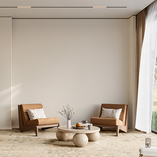 906x906mm Ceramica Fioranese - I Ciottoli Sassi Beige