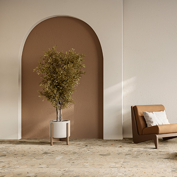 906x906mm Ceramica Fioranese - I Ciottoli Sassi Beige