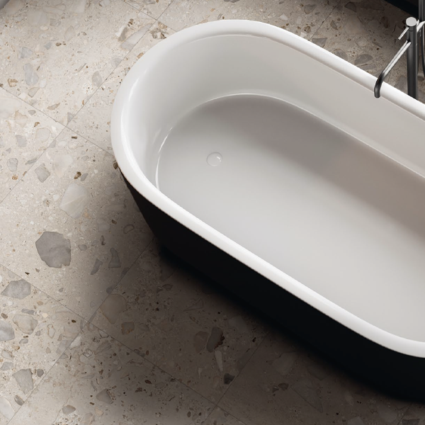 604x604mm Ceramica Fioranese - I Ciottoli Sassi Grigio