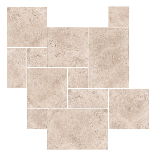 Cerdomus - Tibur Cross-Cut Tufo Modular (French Pattern)