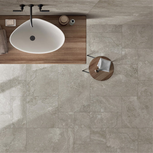 Padua - Norcia Crosscut Grey (French Pattern)