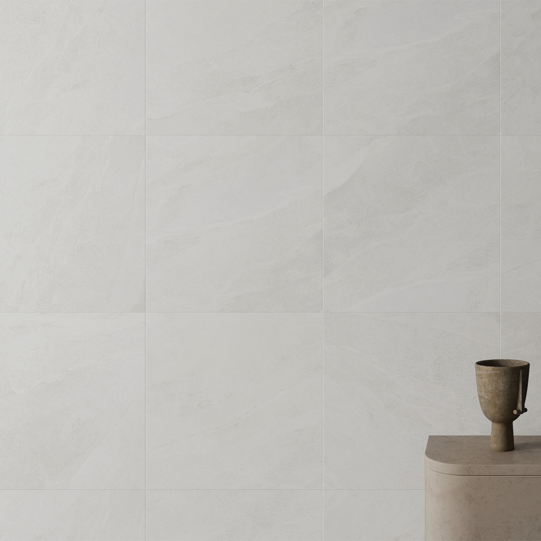 600x600mm Industrial Tiles Achievements S.P.A - ST Moritz White