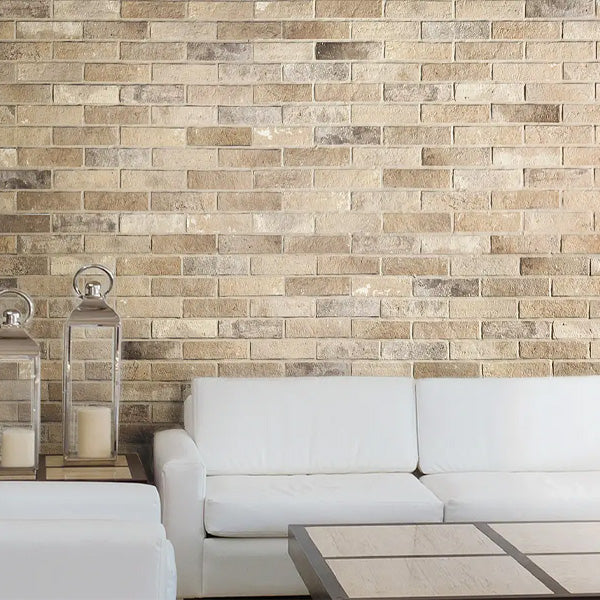 60x250mm Rondine - Bristol Cream Bricks
