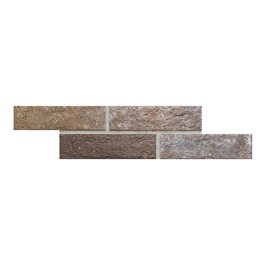 60x250mm Rondine - Bristol Red Bricks