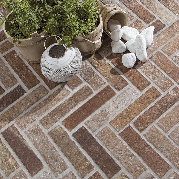 60x250mm Rondine - Bristol Red Bricks