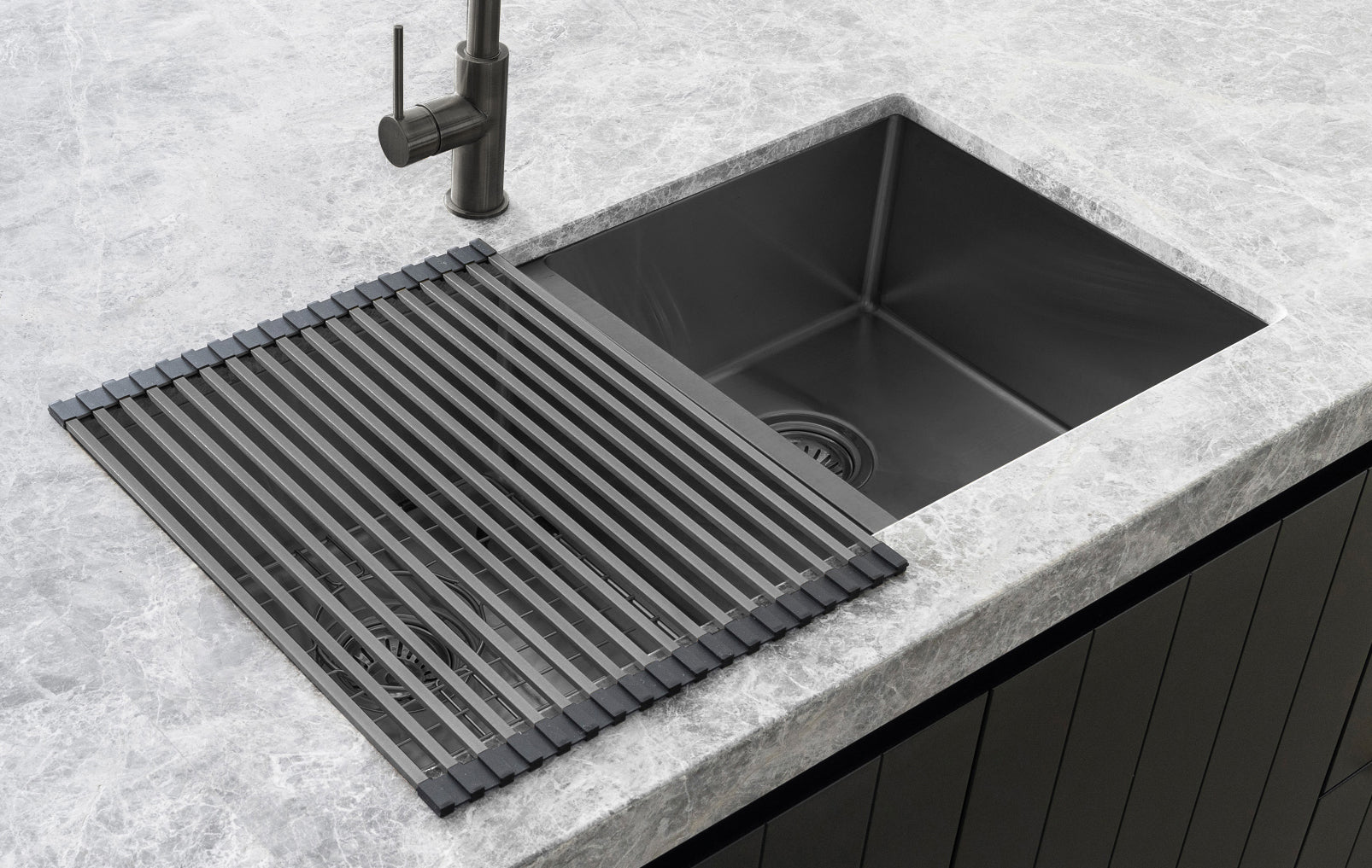 Meir Lavello Rolling Mat Protector PVD Gunmetal Black