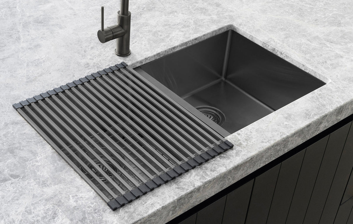 Meir Lavello Rolling Mat Protector PVD Gunmetal Black