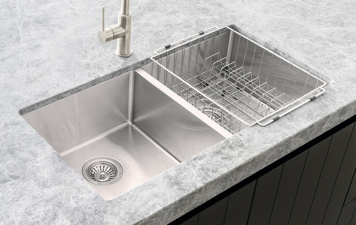 Meir Lavello Dish Rack PVD Brushed Nickel