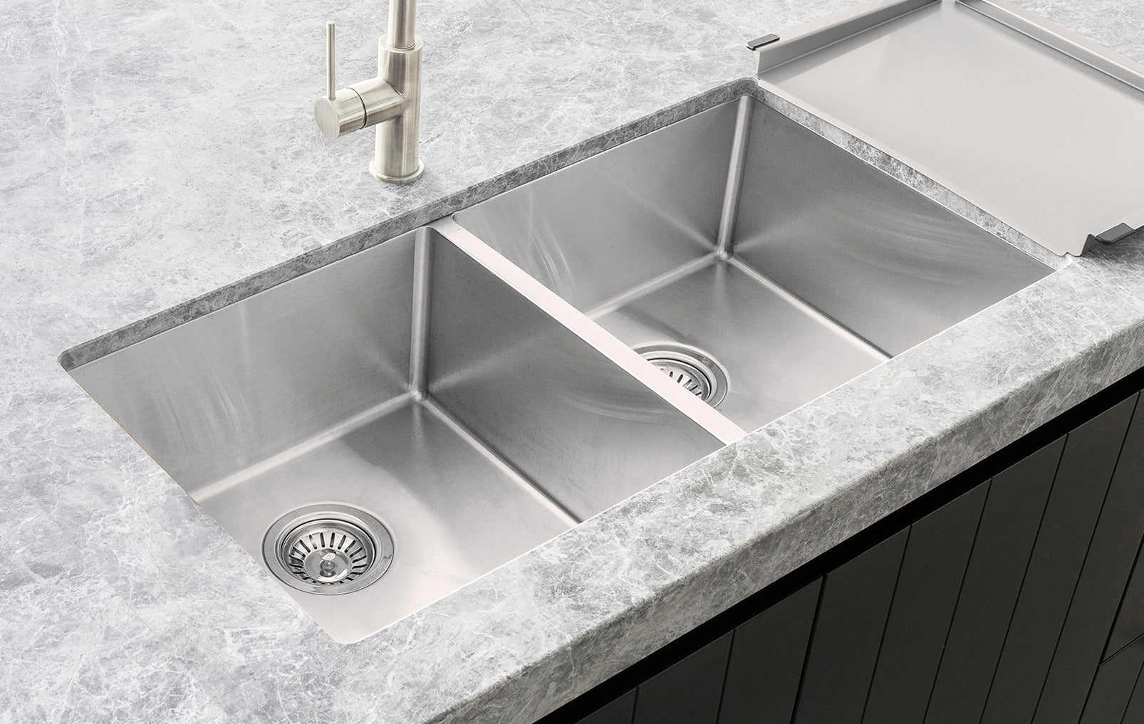 Meir Lavello Dish Draining Tray PVD Brushed Nickel