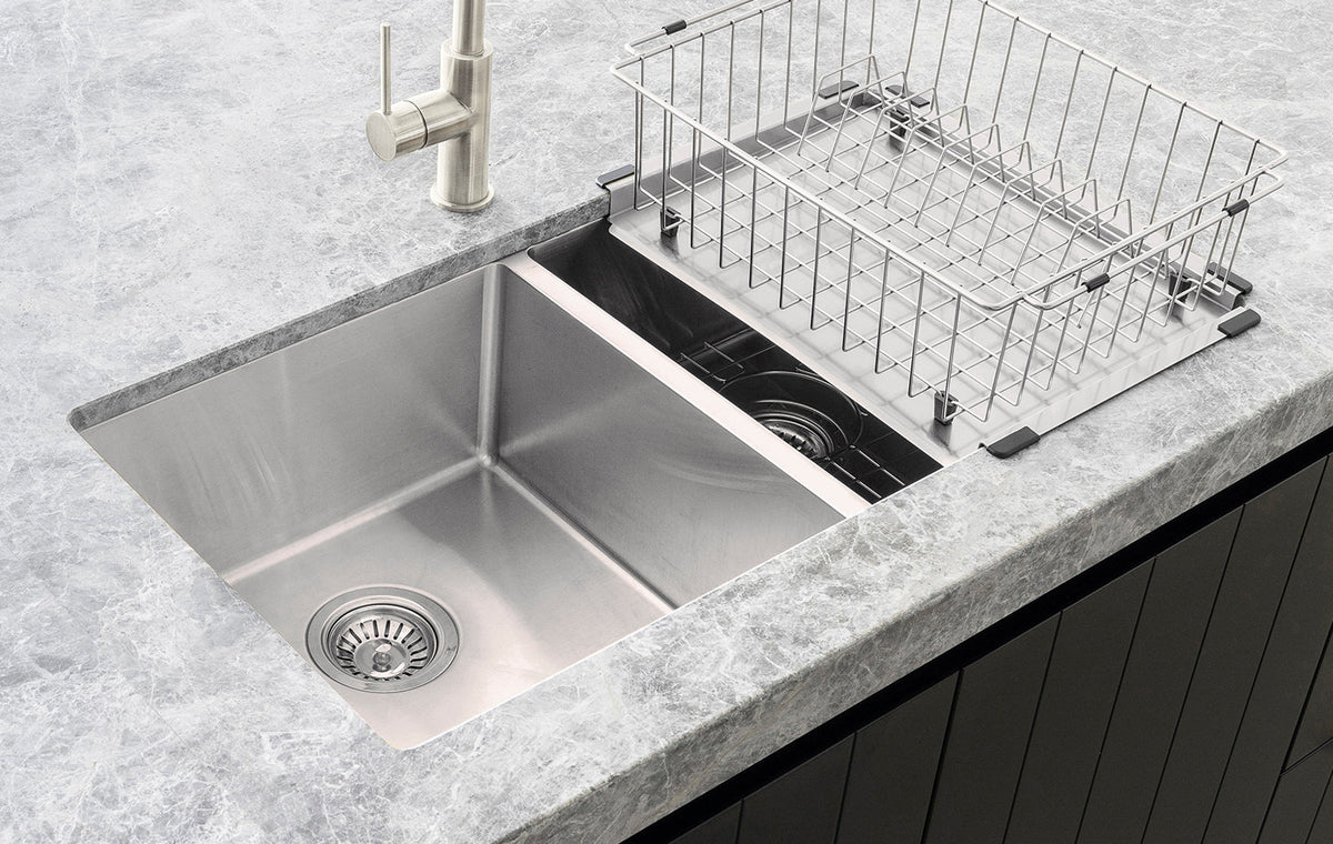 Meir Lavello Dish Rack PVD Brushed Nickel