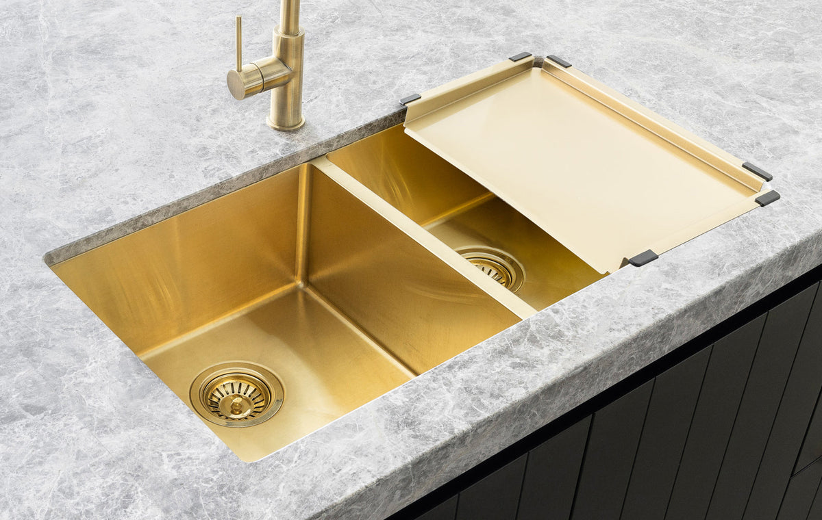 Meir Lavello Dish Draining Tray Tiger Bronze