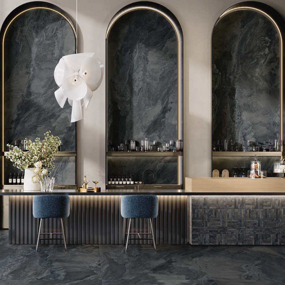 600x600mm La Fabbrica Ava - Deep Stone Blue