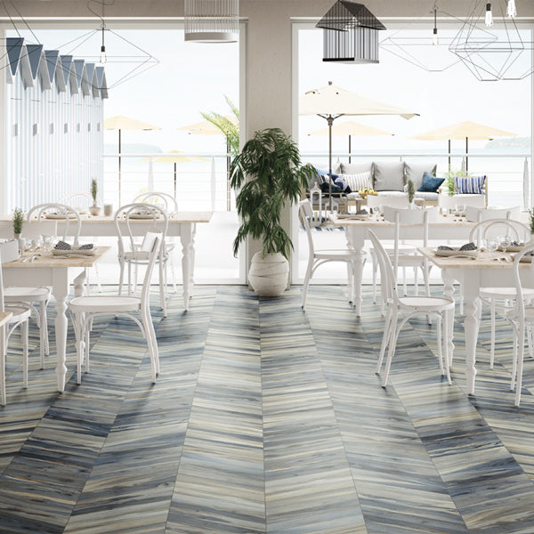 75x407mm La Fabbrica Ava - Kauri Chevron Tasman