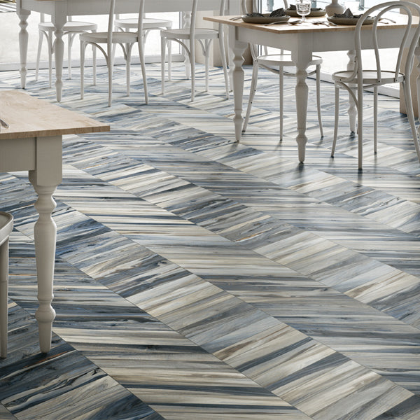 75x407mm La Fabbrica Ava - Kauri Chevron Tasman