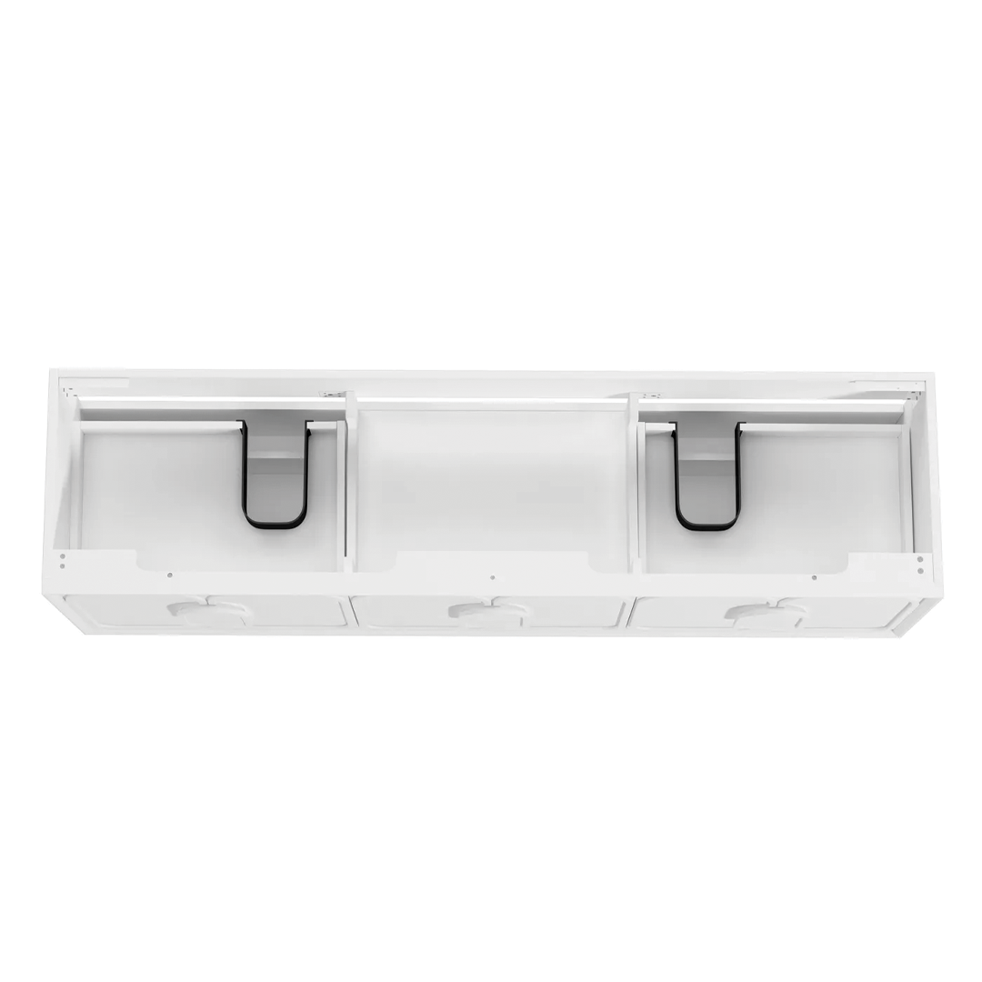 Otti - 1790wx550hx460d Laguna 1800mm Matt White Wall Hung Vanity (Cabinet Only)