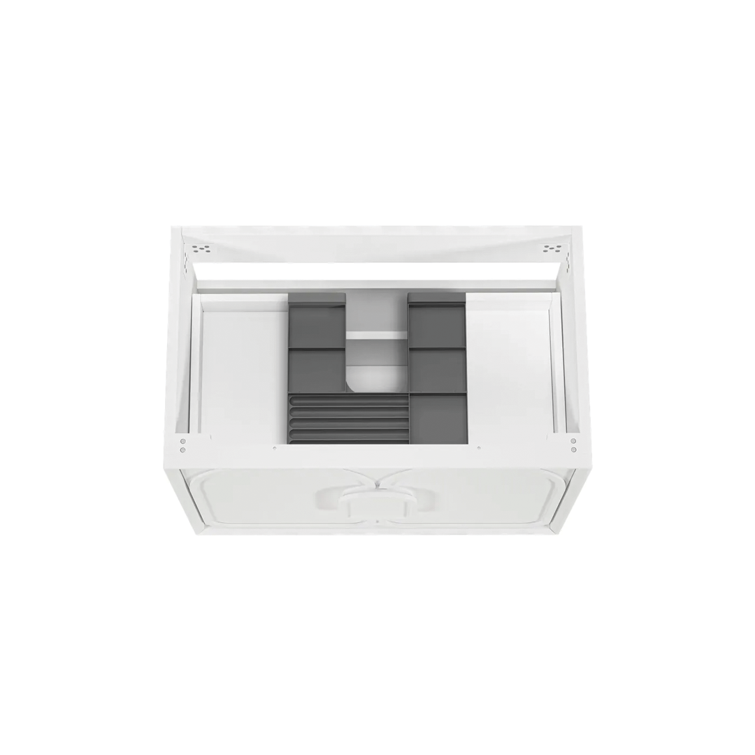 Otti - 740wx550hx460d Laguna 750mm White Matt Mark II Wall Hung Vanity (Cabinet Only)