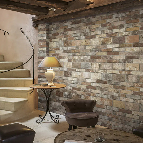 60x250mm Rondine - London Multicolor Bricks