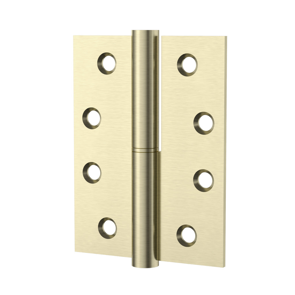Lift off door hinge - left side - PVD Tiger Bronze (SKU: MDH-H2L-PVDBB) by Meir