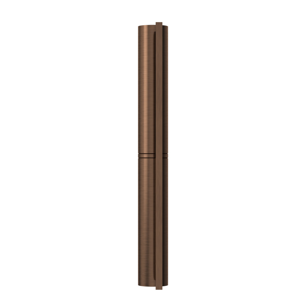 Lift off door hinge - left side - PVD Lustre Bronze (SKU: MDH-H2L-PVDBZ) by Meir