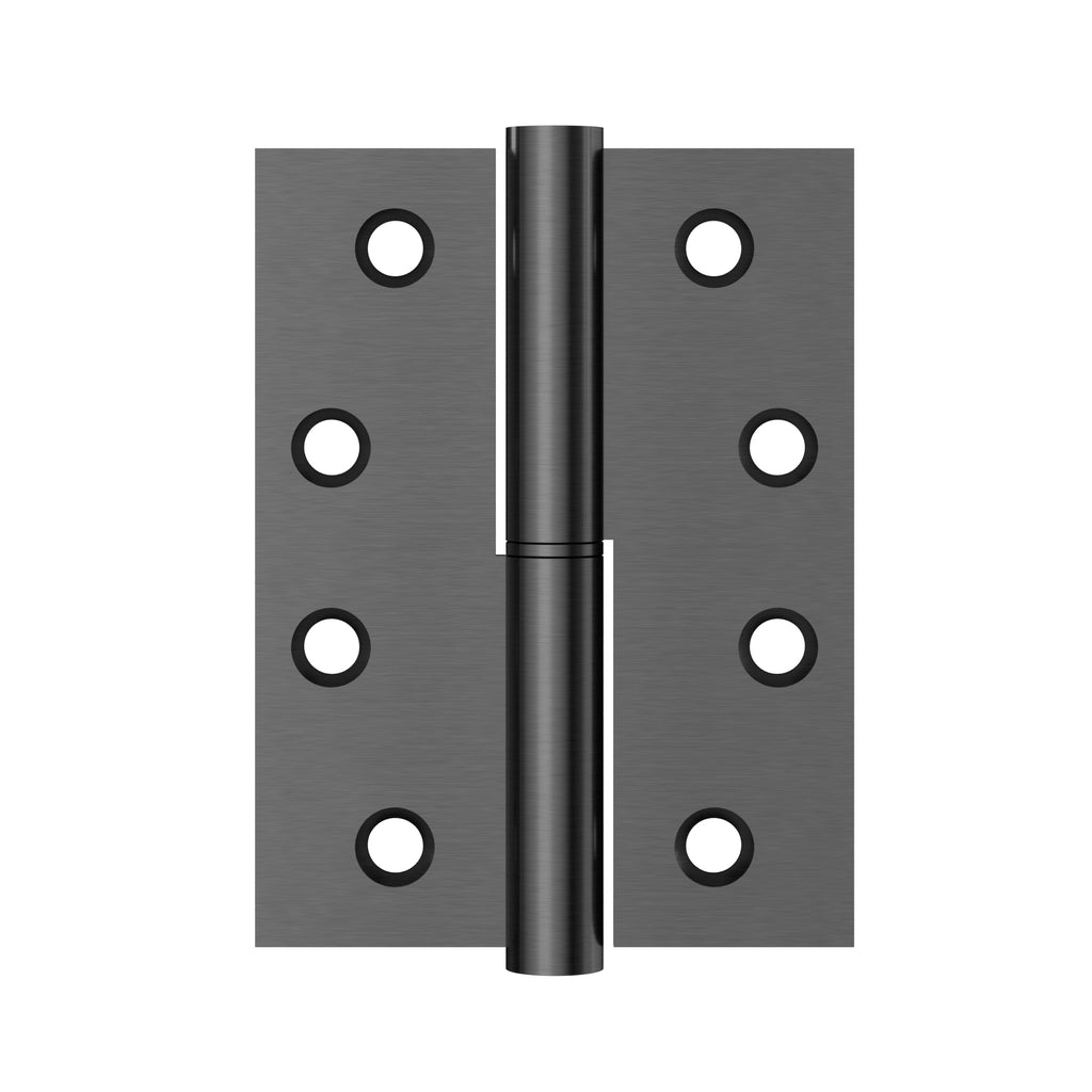Lift off door hinge - left side - PVD Shadow (SKU: MDH-H2L-PVDGM) by Meir