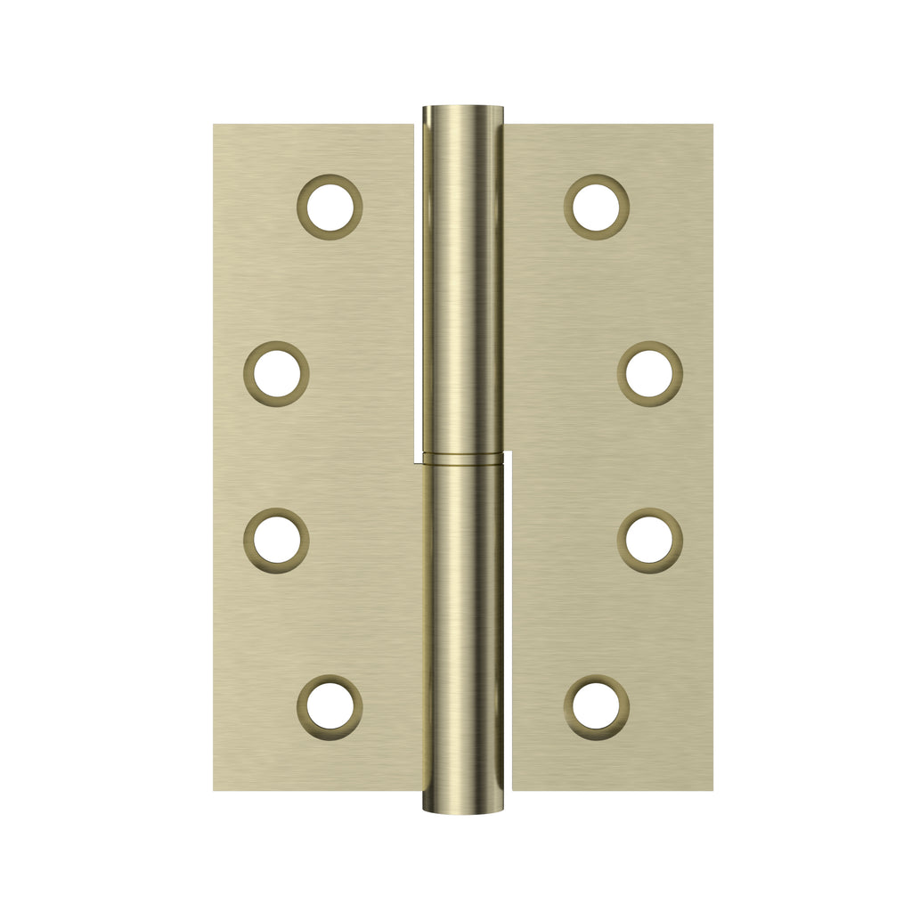 Lift off door hinge - right side - PVD Tiger Bronze (SKU: MDH-H2R-PVDBB) by Meir