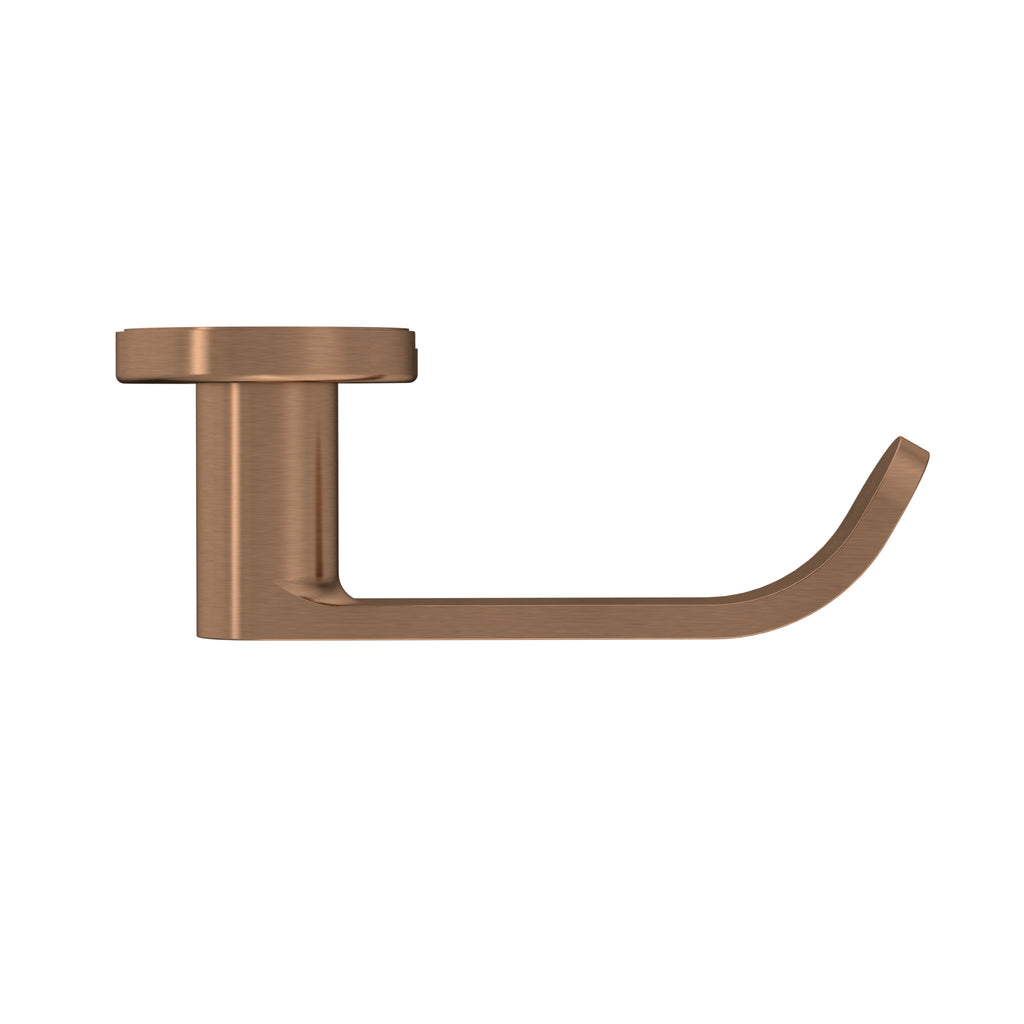 Curvaé Return Lever Door Handle - passage - PVD Lustre Bronze (SKU: MDH4-PA-PVDBZ) by Meir