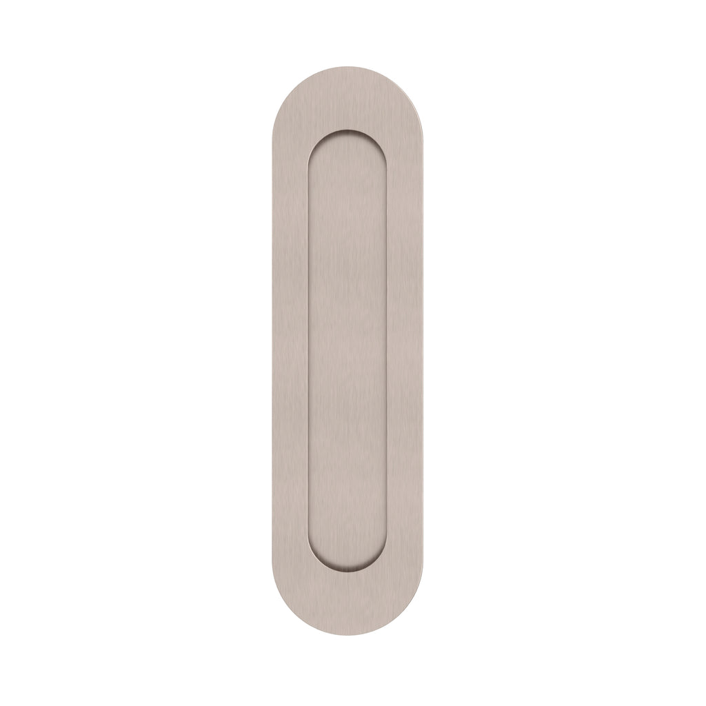 Curvaé Oval Flush Pull - passage - PVD Champagne (SKU: MDH6-PA-CH) by Meir