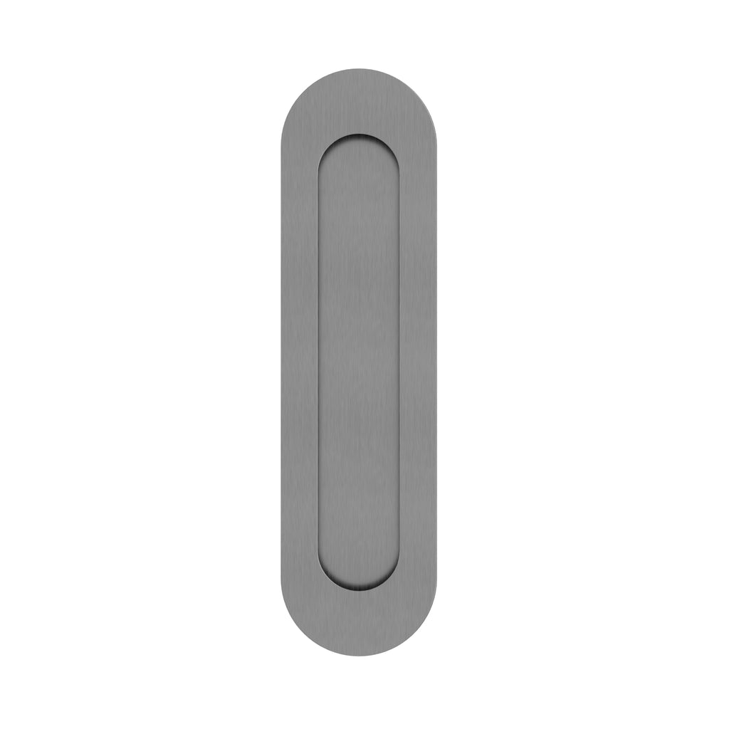Curvaé Oval Flush Pull - passage - PVD Shadow (SKU: MDH6-PA-PVDGM) by Meir